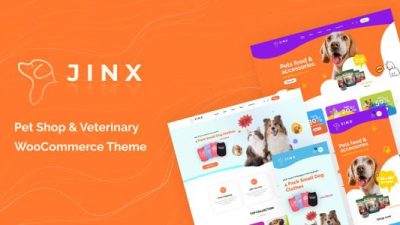 Jinx Nulled Pet Shop & Veterinary WooCommerce Theme