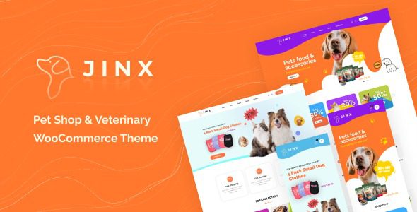 Jinx Nulled Pet Shop & Veterinary WooCommerce Theme