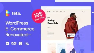 teta woocommerce wordpress theme Nulled Download