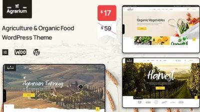 Agrarium Nulled Agriculture & Organic Food WordPress Theme Download