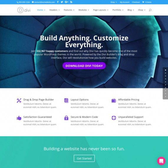 Divi v4.14.1 (Theme + Builder+ Templates + Layouts + PSD ) Download