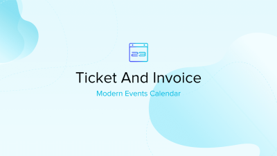 Modern Events Calendar (MEC) Ticket and Invoice v.1.2.8 Download