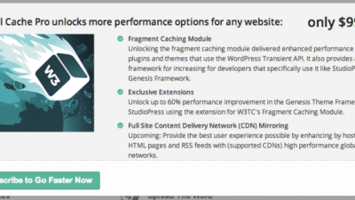 W3 Total Cache Pro v2.2.0 Download