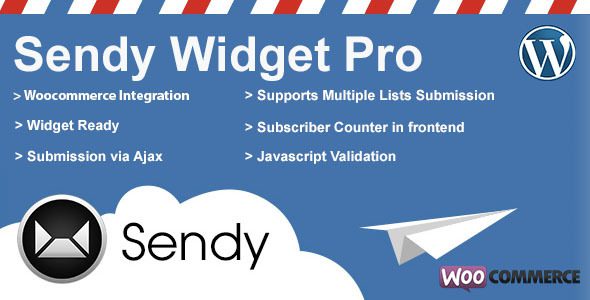 Sendy Widget Pro v.3.6.1 – E-mail Download