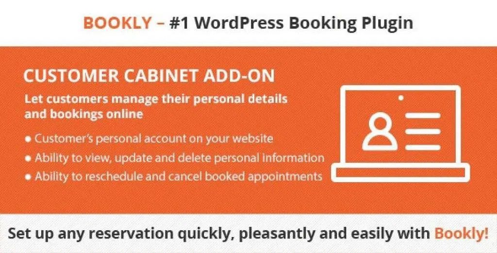 GDPR Solution – Bookly Customer Cabinet (Add-on)Download