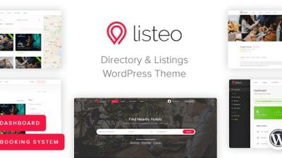 Listeo 带有预订的目录和列表WordPress 主题破解版免费下载