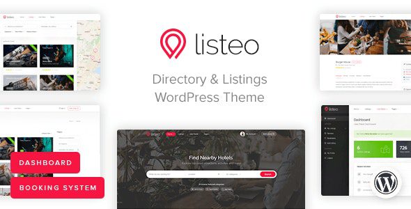 Listeo 带有预订的目录和列表WordPress 主题破解版免费下载