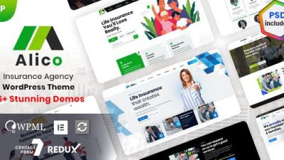 Alico – Insurance WordPress Theme v.1.0.9 Download