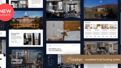 Hoteller Booking Theme