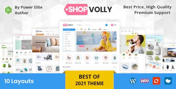 ShopVolly (1 December 21) – Multipurpose WooCommerce Theme Download