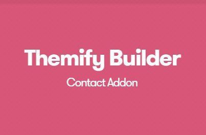 Themify Builder Contact v2.1.2 Download
