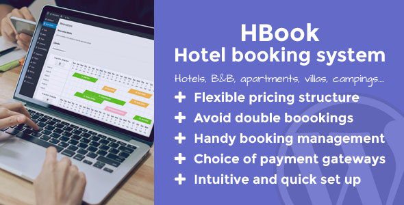 HBook – Hotel booking system – WordPress Plugin v2.0.5 Download