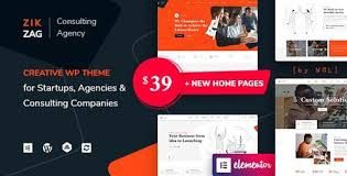 ZikZag – Consulting & Agency WordPress Theme v1.1.12 Free Download
