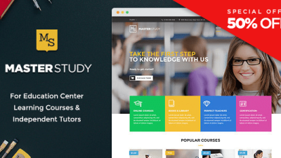 Masterstudy v4.4.1 – Education WordPress Theme Download