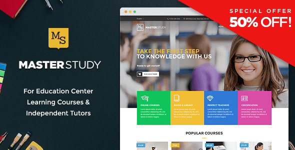 Masterstudy v4.4.1 – Education WordPress Theme Download