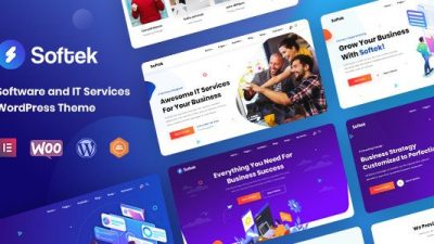 Softek – Software & IT Solutions WordPress Theme v1.3.5 Download