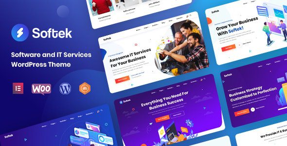 Softek – Software & IT Solutions WordPress Theme v1.3.5 Download