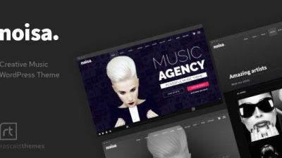 Noisa – Music Producers, Bands & Events Theme for WordPress v2.5.7 Download
