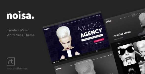 Noisa – Music Producers, Bands & Events Theme for WordPress v2.5.7 Download
