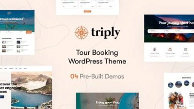 Triply – Tour Booking WordPress Theme v2.2.1 Download