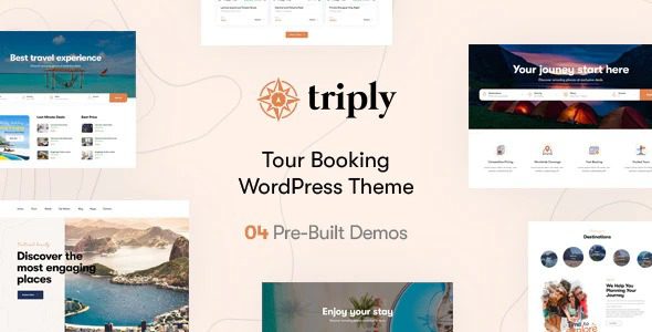 Triply – Tour Booking WordPress Theme v2.2.1 Download