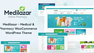 Medilazar v1.0.9 – Pharmacy Medical WooCommerce WordPress Theme Download