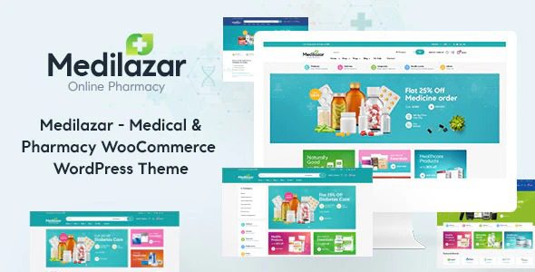 Medilazar v1.0.9 – Pharmacy Medical WooCommerce WordPress Theme Download