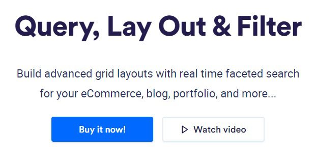 WP Grid Builder – Query, Lay Out & Filter v.1.6.2 Download