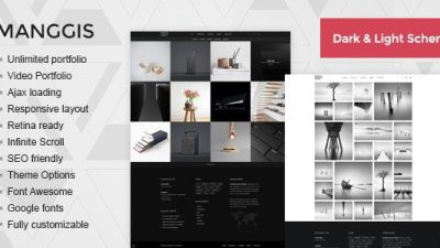Manggis – Creative Portfolio and Blog Theme v1.9.3 Download