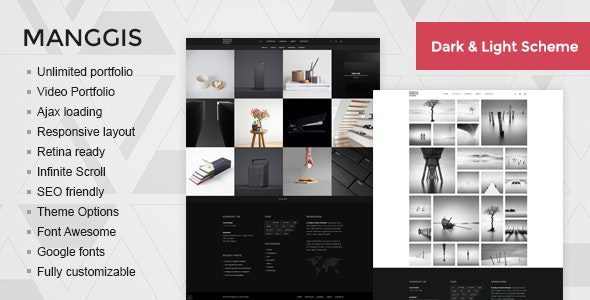 Manggis – Creative Portfolio and Blog Theme v1.9.3 Download