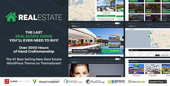 Real Estate 7 – Real Estate WordPress Theme v.3.1.6 Download