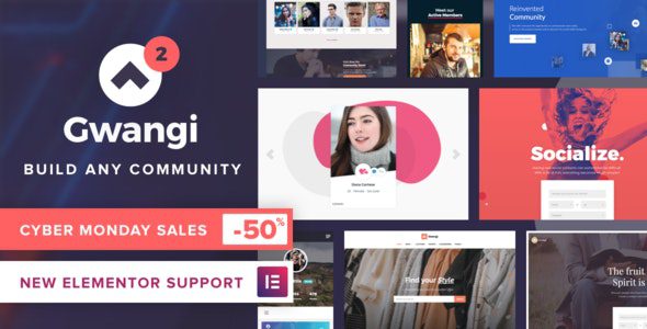 Gwangi – PRO Multi-Purpose Membership, Social Network & BuddyPress Community Theme v2.3.9 Download
