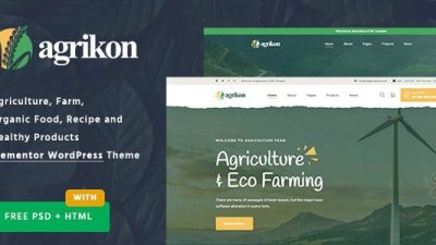 Agrikon v.1.0.0 – Organic Food & Agriculture WooCommerce Theme Download