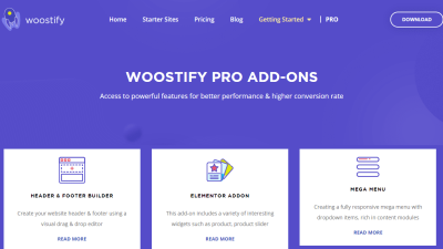 Woostify Pro 轻量级woocommerce主题插件破解版免费下载