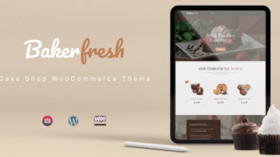 Bakerfresh v1.0.2 – Cake Shop WooCommerce Theme Download