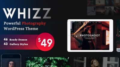 Photography Whizz Photography WordPress for Photography v2.2.9 Download