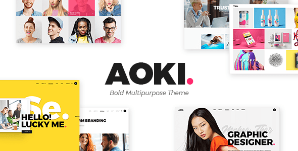 Aoki v.1.7 – Creative Design Agency Theme GPL