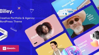 Billey-Nulled-Creative-Portfolio-Agency-WordPress-Download