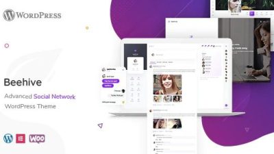 Beehive-Social-Network-WordPress-Theme-Nulled-Download