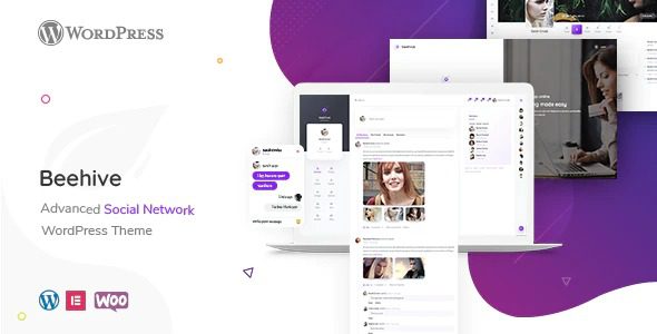 Beehive-Social-Network-WordPress-Theme-Nulled-Download