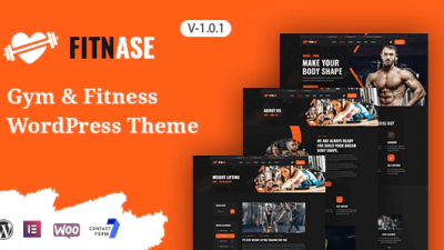 Fitnase – Gym And Fitness WordPress Theme v1.0.5 Download
