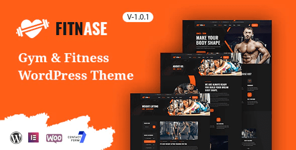Fitnase – Gym And Fitness WordPress Theme v1.0.5 Download