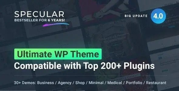 Specular v.4.2.1 – Business WordPress Multi-Purpose Download