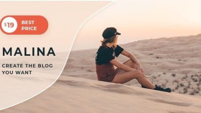 Malina – Personal WordPress Blog Theme v.2.3.5 Download
