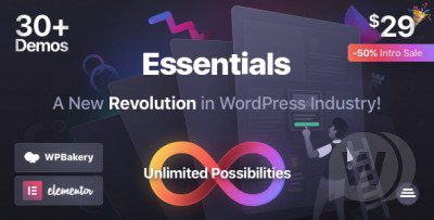 Essentials Multipurpose WordPress Theme v2.1.1 Download