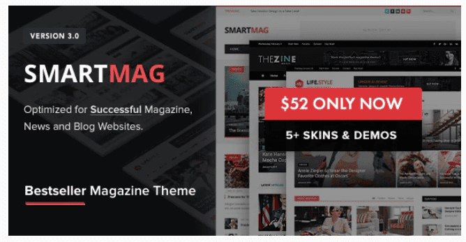 SmartMag – Responsive & Retina WordPress Magazine v.7.0.0 Download