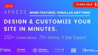 Apress v6.0.3 – Responsive Multi-Purpose Theme Download