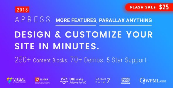 Apress v6.0.3 – Responsive Multi-Purpose Theme Download