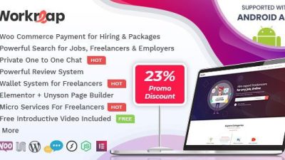 Workreap v.2.3.5 – Freelance Marketplace WordPress Theme Download