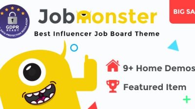 Jobmonster v4.6.7.7 – Job Board WordPress Theme Download